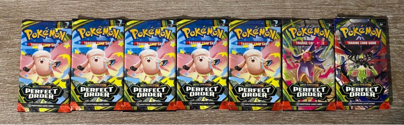 Sealed Perfect Order packs