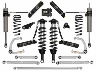 Icon 1.25-3" Stage 13 Suspension System w Billet Overland Coils Rear Kit 24-26 Tacoma 4wd