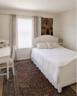 Bed frame and mattress