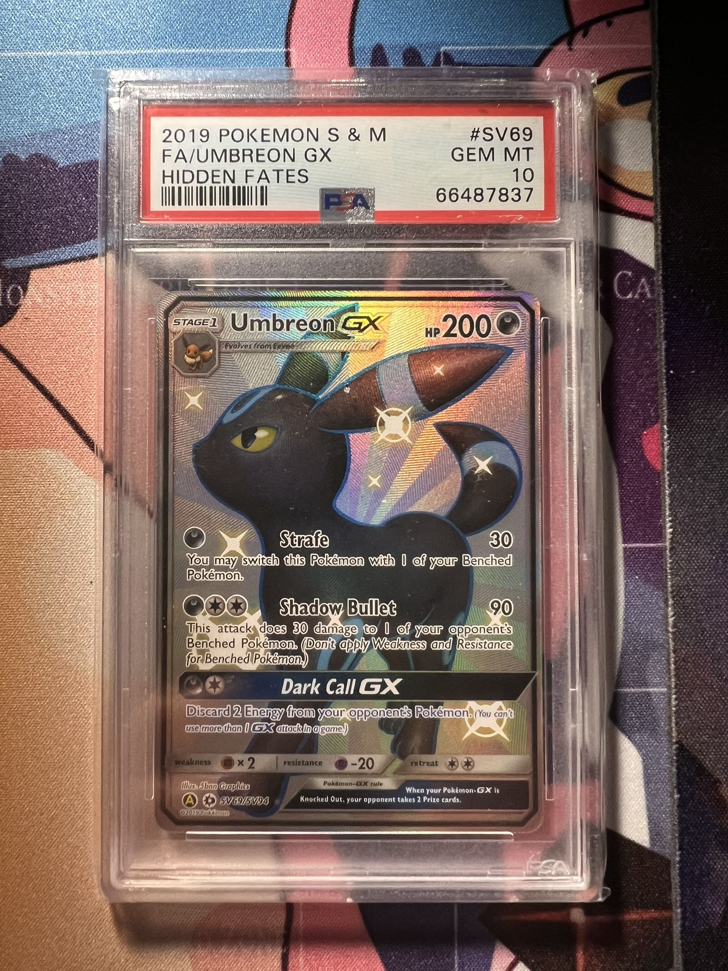 PSA 10 Umbreon GX Hidden Fates