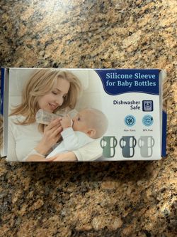 Silicone bottle sleeves