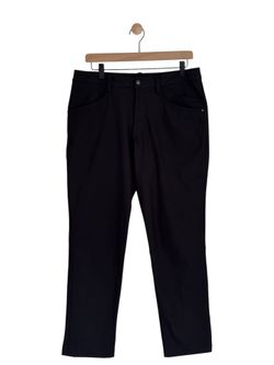 Lululemon Pants Mens Sz 34 Black ABC Classic Fit 5-pocket Pants Warpstreme