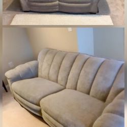 Lane Reclining Sofa Couch with Matching Recliner Loveseat