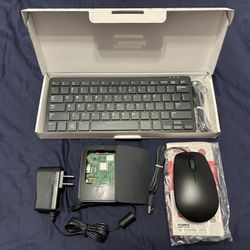 Raspberry Pi 3B+ w/ Official Case, Keyboard & Mouse