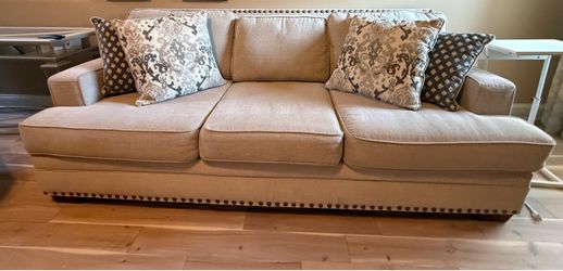 Beige Sofa and Loveseat - Great Condition