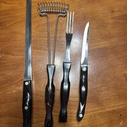 Lot Of Cutco Knives And Utensils