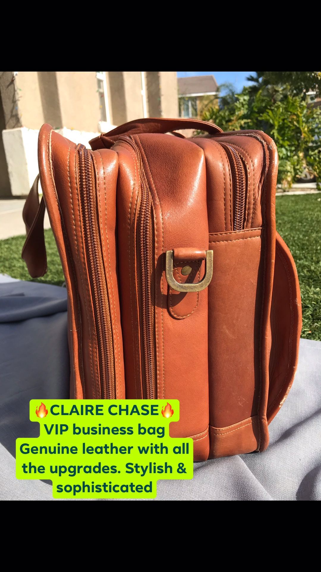 CLAIRE CHASE VIP BRIEFCASE EXECUTIVE BAG