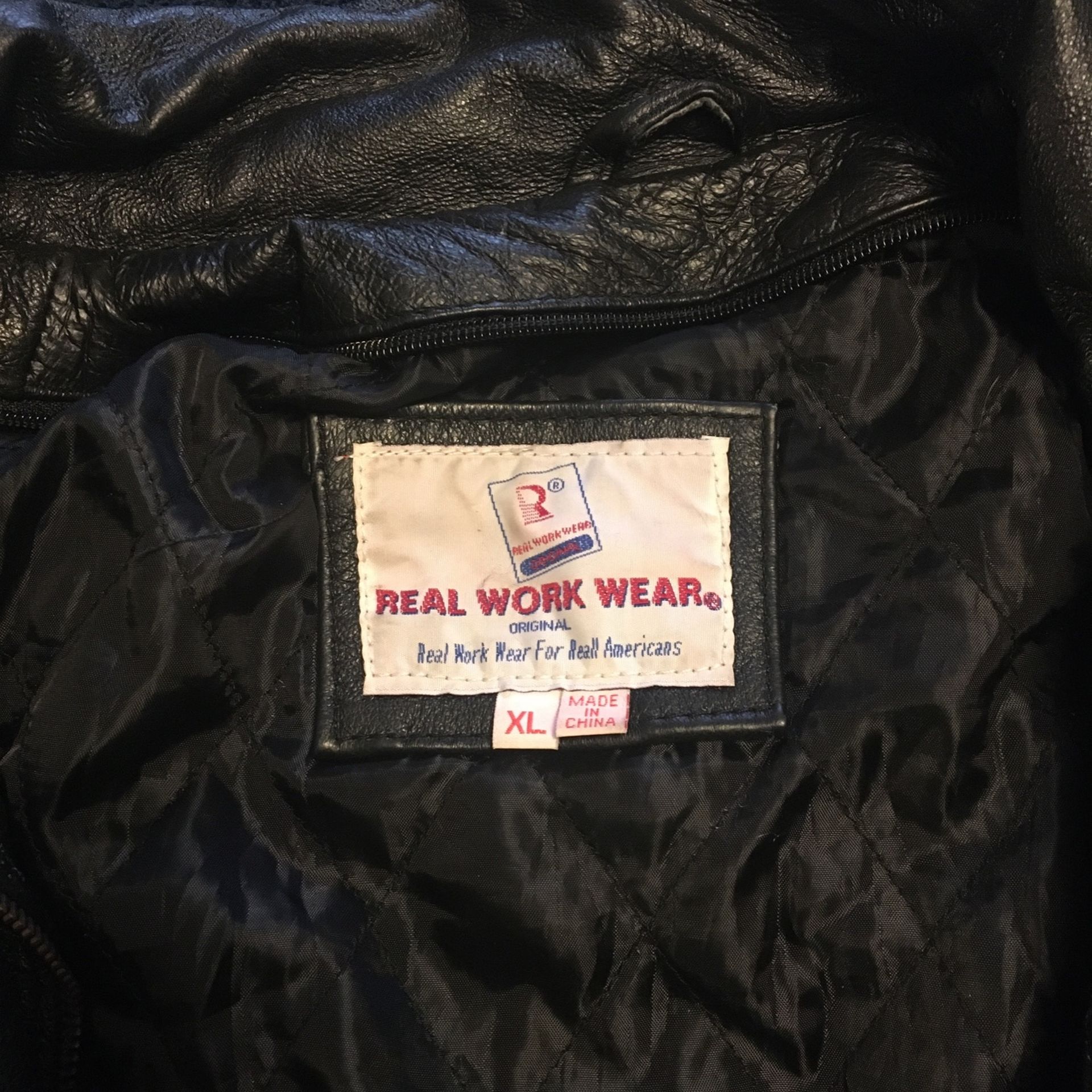 Xl Leather Bomber Jacket