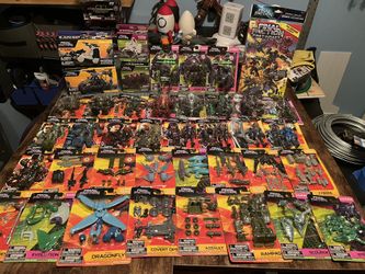 complete 40 Piece final faction action figure set