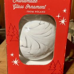 Zorza Hand Blown Glass Ornament 