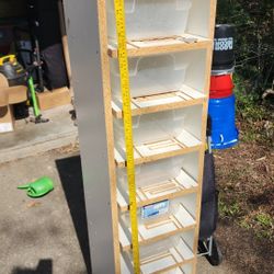 Reptile Snake Rack With Tubs