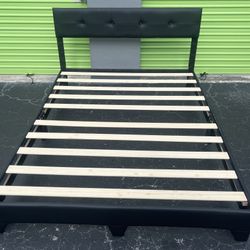 Bed Frame With Mattress 