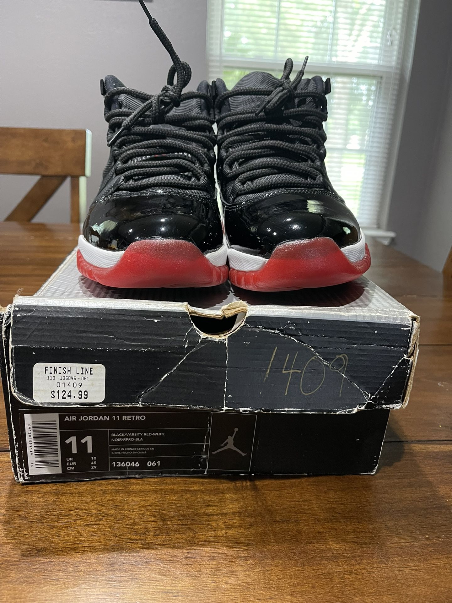 2001 OG Air Jordan Retro 11 Breds