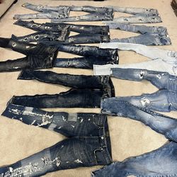 Men’s ZARA and H&M Jeans Sz .32-34