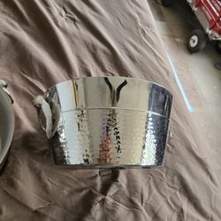 Silver Ice ,beverage Buckets 