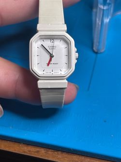 Casio Quartz Analog Watch White