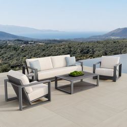 Veranda Classics Milan 4-piece Deep Outdoor Patio Seating Set $1299.99