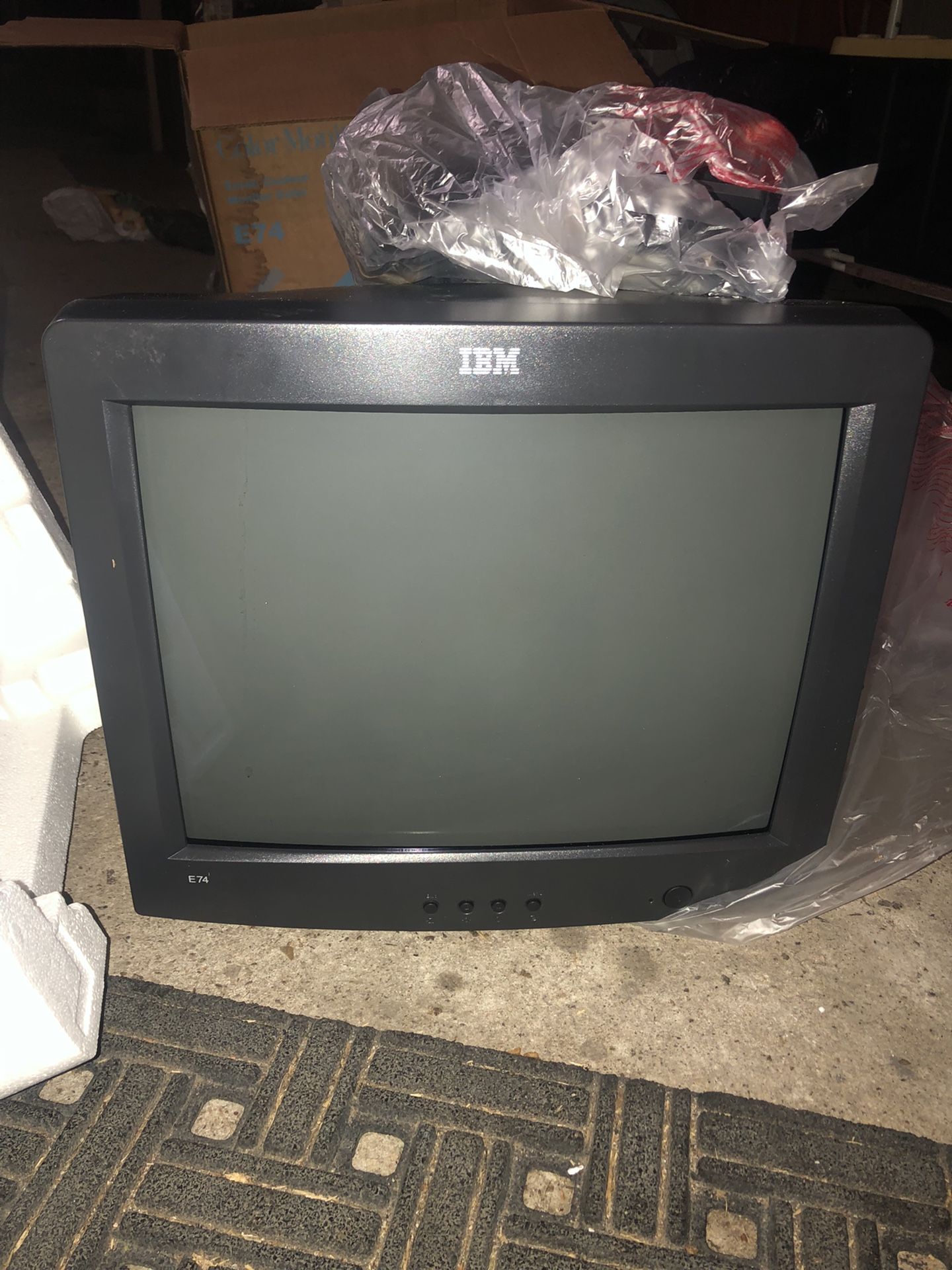 IBM CRT monitor