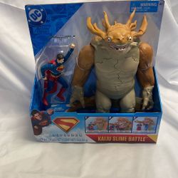 Superman Kaiju Slime Battle