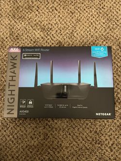Nighthawk AX5400 6-Stream WiFi Router