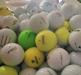 100 GOLF BALLS