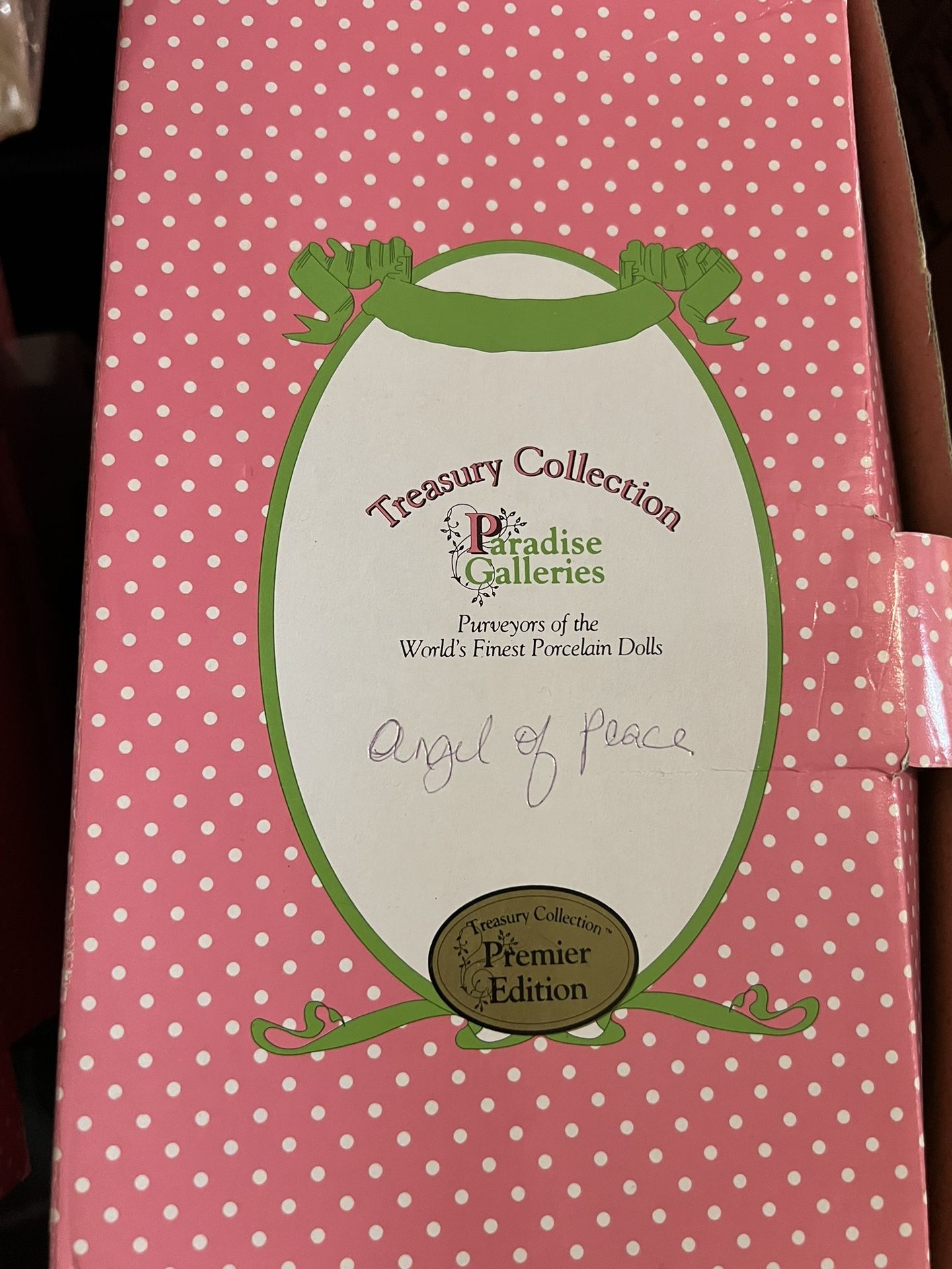 Paradise Galleries “Treasury Collection” Premier Edition Porcelain Dolls – Lot of 5 (Mint in Box)