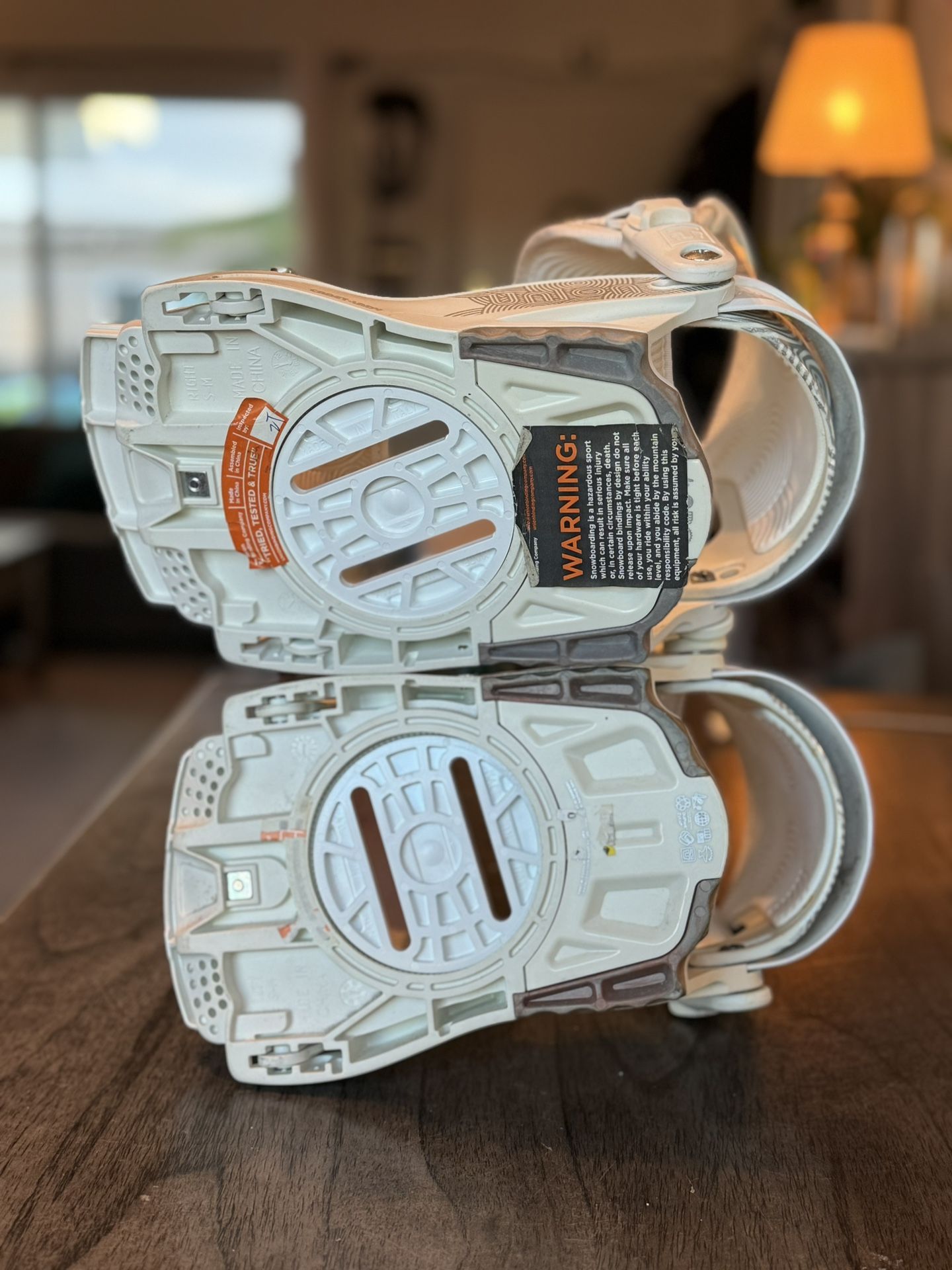 Size S/M Barely Used Union Cadet Lady Snowboarding Bindings for Sale in