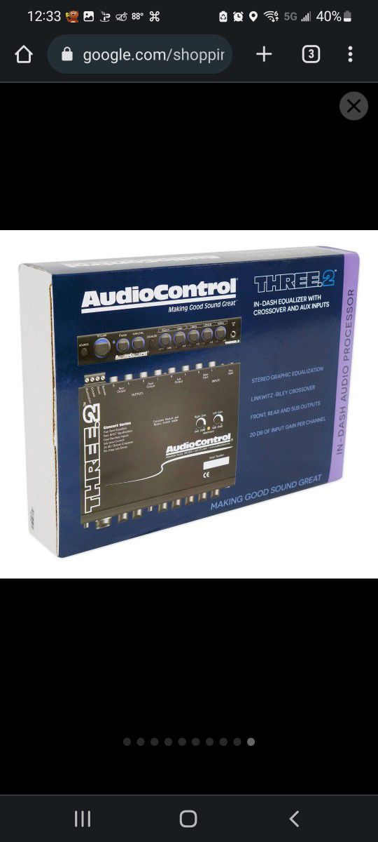 Audio Control 3.2 Preamp