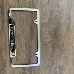 OEM Mercedes Benz License Plate Frame