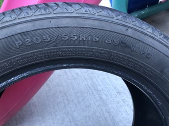 Tire for sale .num P205/55R/ 16s
