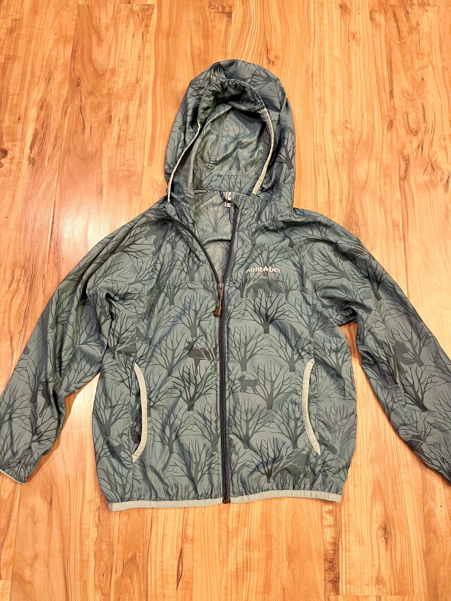 Kids Montbell Windbreaker Jacket