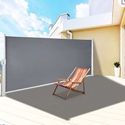 Vevor Aluminum Retractable Sode Awning 71" X 118