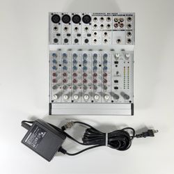 Behringer Eurorack MX802A 8-Input 2-Bus Compact Analog Mixing Console with PSU