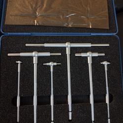Machinist Internal Diameter ID Gauge Set Of 6 New In Box