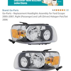 Brand New Ford Escape Headlights 05-07 $125 Firm. Pickup In Oakdale 
