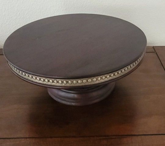 Wood Cake Stand