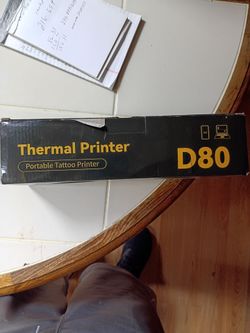 Tattoo thermal printer