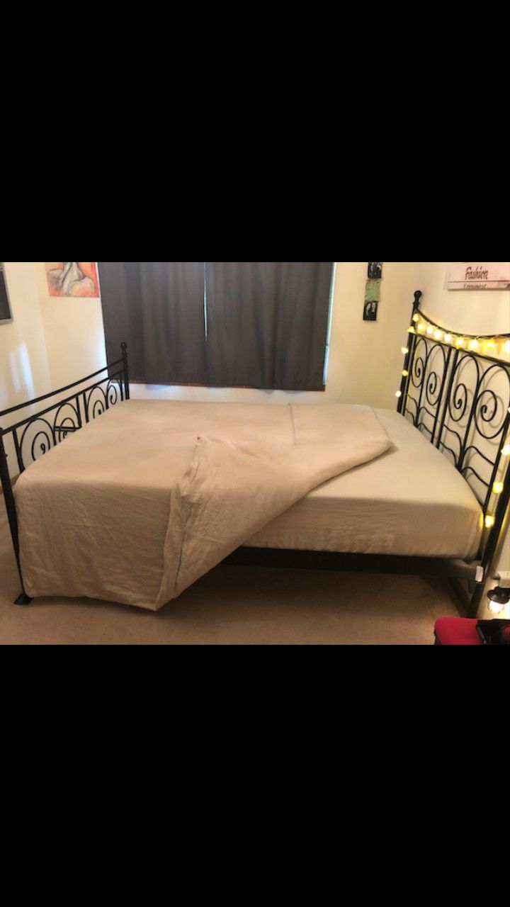 Ikea queen size bed frame