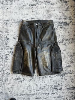 Designer Leather Shorts WDW
