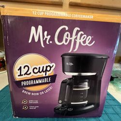 Mr. Coffee 12 cup programmable New