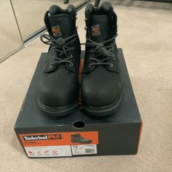 Timberland Pit Boss Steal Toed Shoes