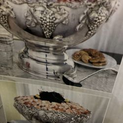 Silver Plated Beverage Cooler 
