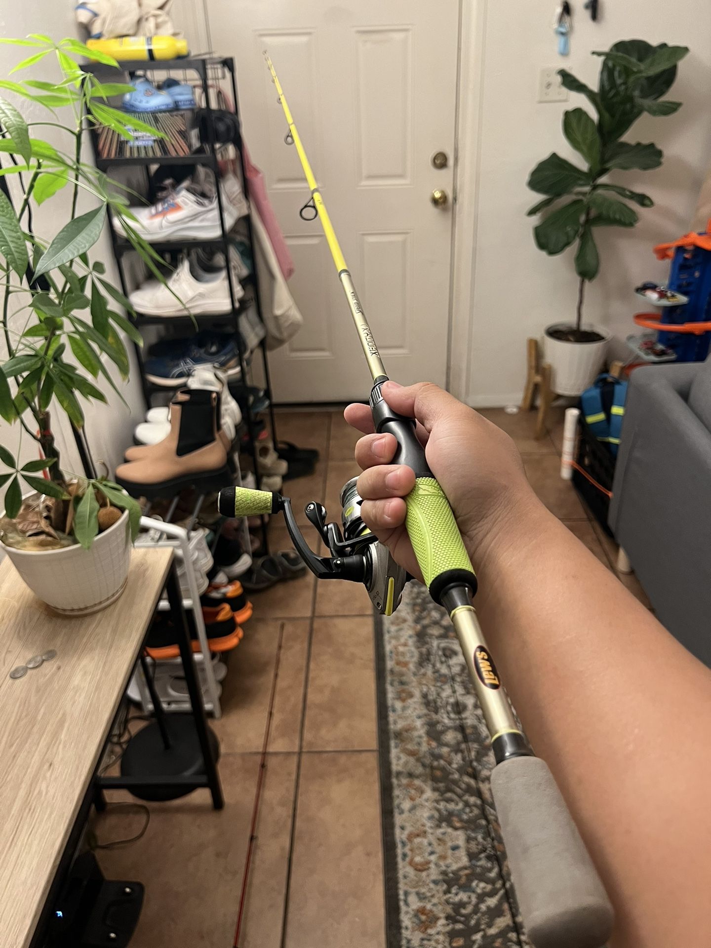 Lew's Xfinity XJ 6' Medium Action Spinning Fishing Rod and Reel Combo