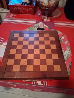 Vintage 1950s Drueke No.61 "Play A Way chess boarf