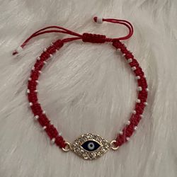 Adjustable Red Bracelet 