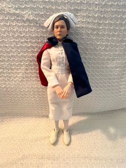 Custom WWII Red Cross Nurse 1/6 scale figure