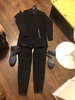 XXL Wetsuit with shoes