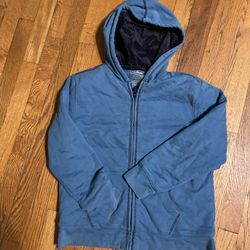 L L Bean Boy Size 14-16 Winter Fleece Hoodie