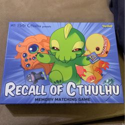 Memory Game “recall Of Cthulhu”