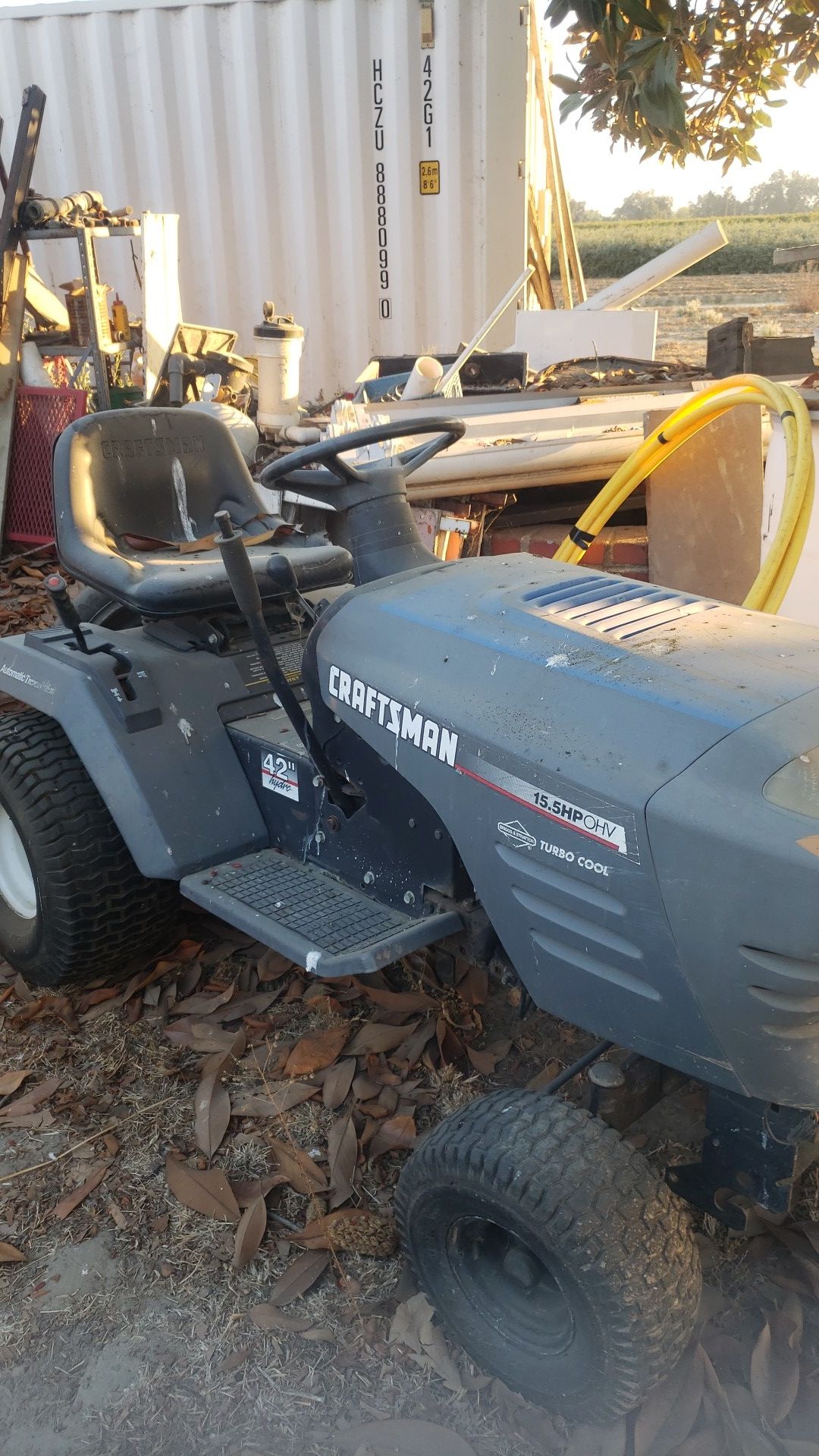 Craftsman riding tractor